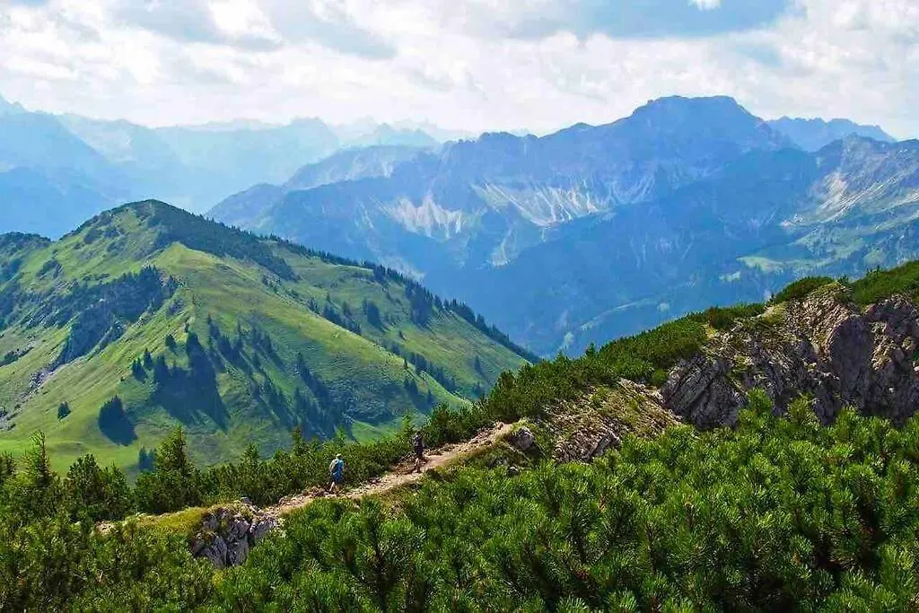 Apartment Ferienwohnung Ostrach Im Allgaeu Mit Bergblick Und Garten Sonthofen
