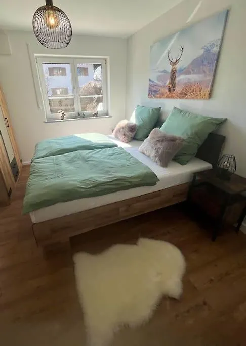 Ferienwohnung Ostrach Im Allgaeu Mit Bergblick Und Garten Sonthofen Lägenhet